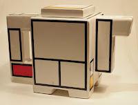 Mondrian teapot by Art4 Ceramics