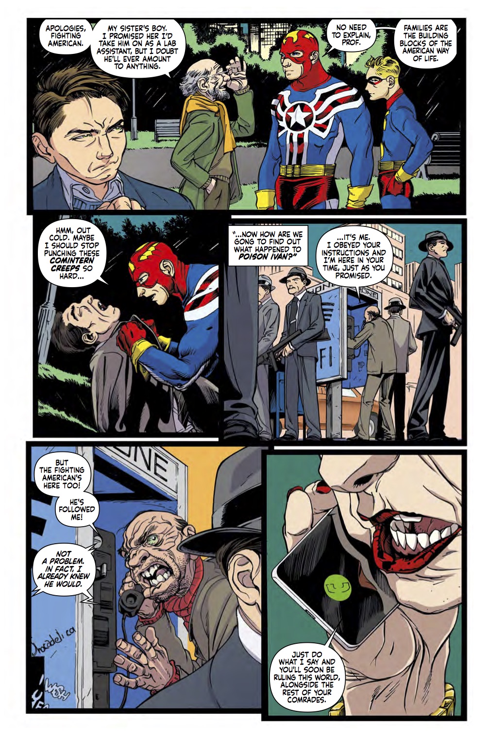 Lee \u0026 Kirby: The First New Captain America Story – From The Original Art –  The Tom Brevoort Experience, image size:1003x1523