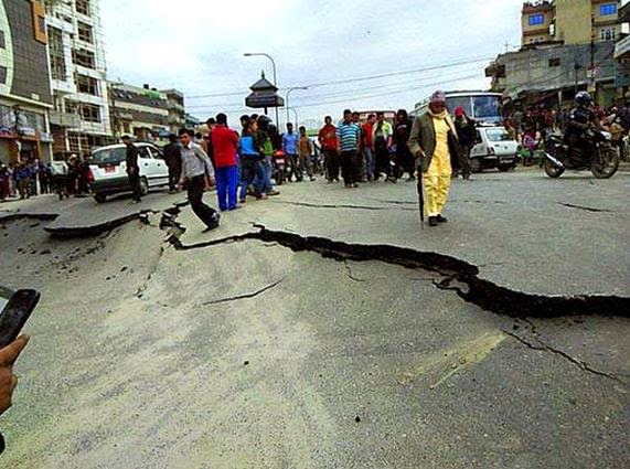 Powerful Earthquake Rocks Nepal