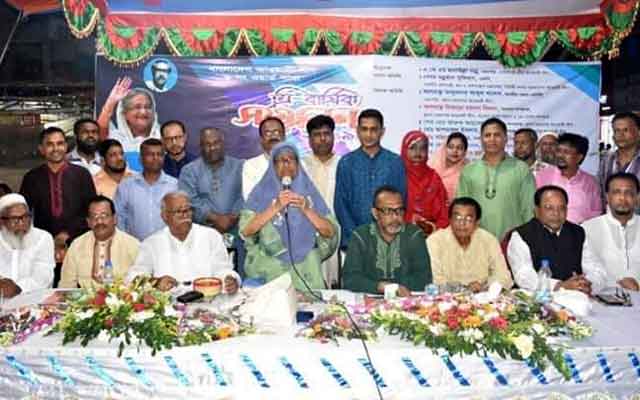 The country is now on the highway of development, said Manjujan Sufian দেশ এখন উন্নয়নের মহাসড়কে চলছে, বললেন মন্নুজান সুফিয়ান