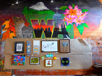 Stone Way Café Washington-Themed Mural 