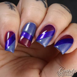 nail tape designs using interesting