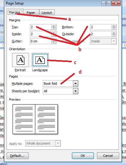 Cara Membuat Buku Di Microsoft Word Book Fold Operator Sekolah