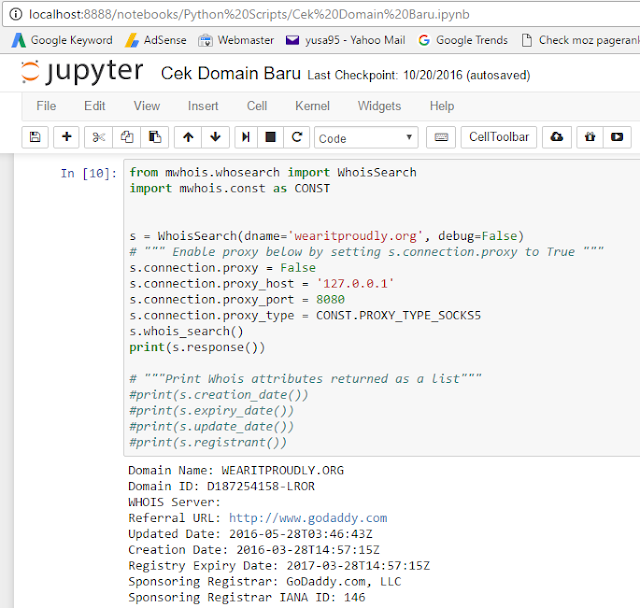Tutorial dan catatan online di internet : Anaconda Python alternatif