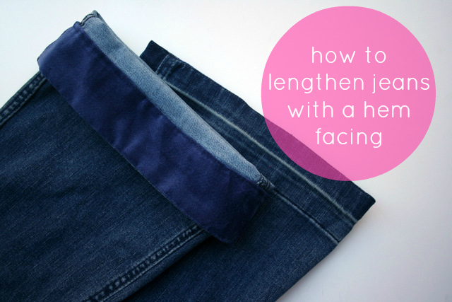 How to make a little longer - with hem Create / Enjoy