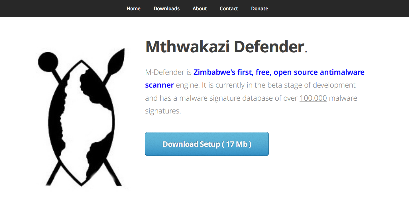 Mthwakazi Defender Anti malware Scanner