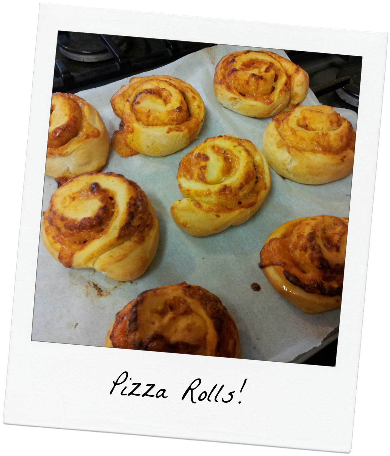 Yummy Mummy Survival Pizza Rolls