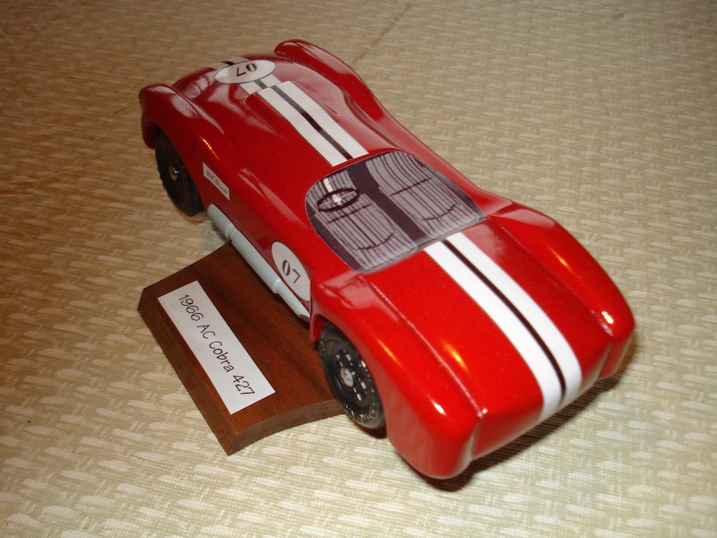 Scott's Notes Pinewood Derby 1966 AC Cobra