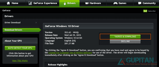 Cara Memperbaiki driver Nvidia Setelah Upgrade Windows 10