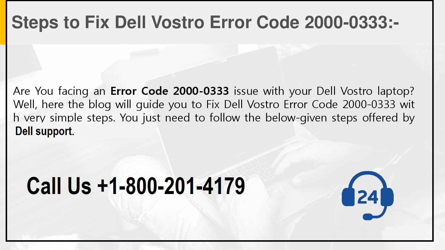 How To Fix Dell Error Code 2000 0333?