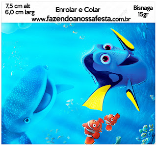 Buscando a Dory: Etiquetas para Candy Bar para Imprimir Gratis. Etiquetas de Buscando a Dory para imprimir gratis.