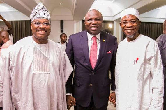 Photos of APC Governors at their meeting in Abuja yesterday - ACKCITY News