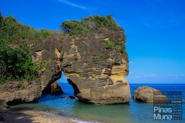 Ungab Rock Formation of Mongpong Island, Santa Cruz, Marinduque