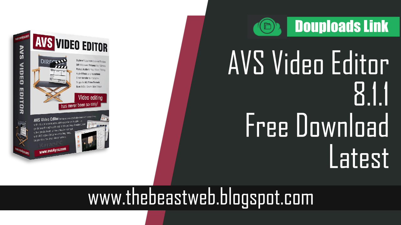 AVS Video Editor 8.1.1 Full