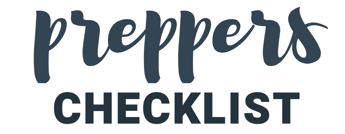 PREPPERS CHECKLIST