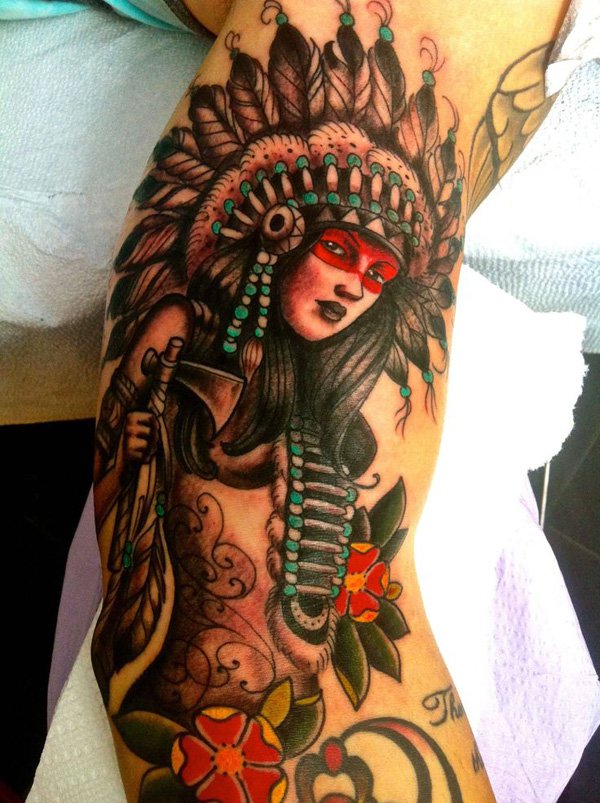 25 Native American Tattoo Designs