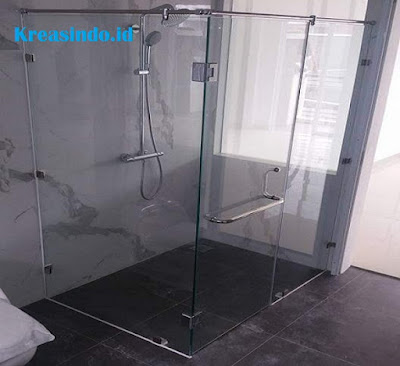 Harga Kaca Pintu Kaca Frameless dan Partisi Kaca Kamar Mandi Tempered Harga Kaca Pintu Kaca Frameless dan Partisi Kaca Kamar Mandi Tempered
