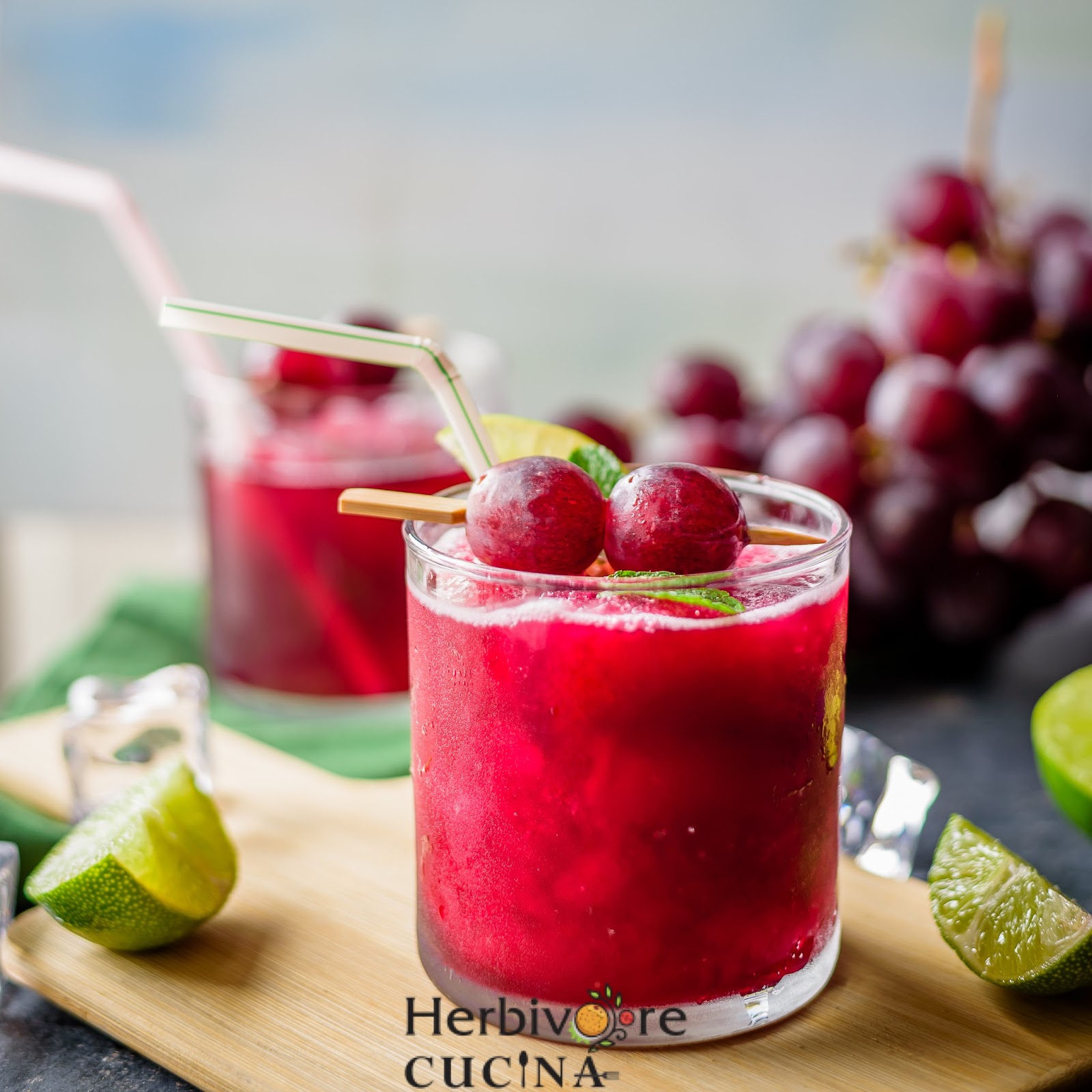 Herbivore Cucina Frozen Grape Lime Rickey Slush