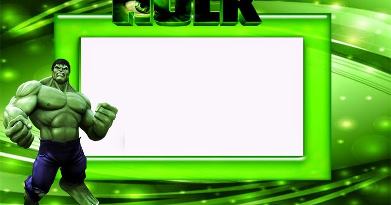 Hulk Free Printable Invitations, Frames or Cards. Oh My Hulk Free Printable Invitations, Frames or Cards. Oh My