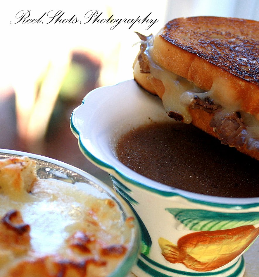 ReelScrumptious Dreary Day French Onion Soup Alterations + Au jus and