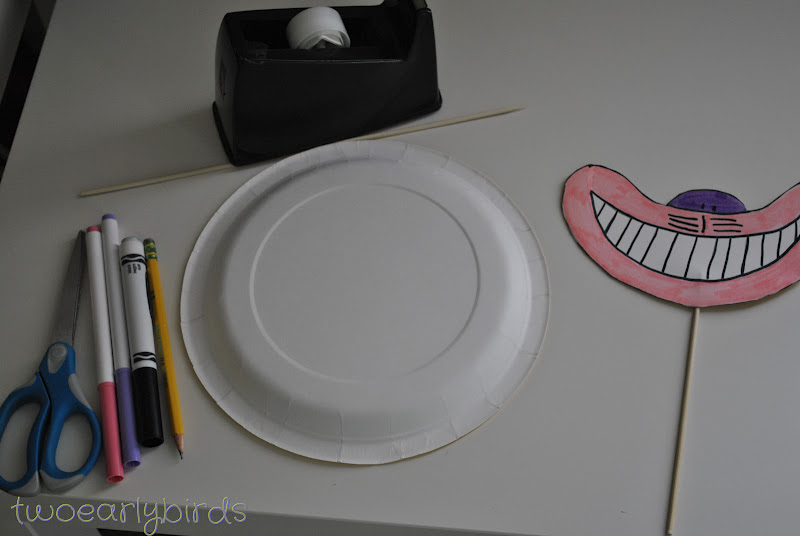Cheshire Cat Paper Plate Craft Cheshire Cat Paper Plate Craft