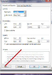 kotak dialog paragraph kotak dialog paragraph