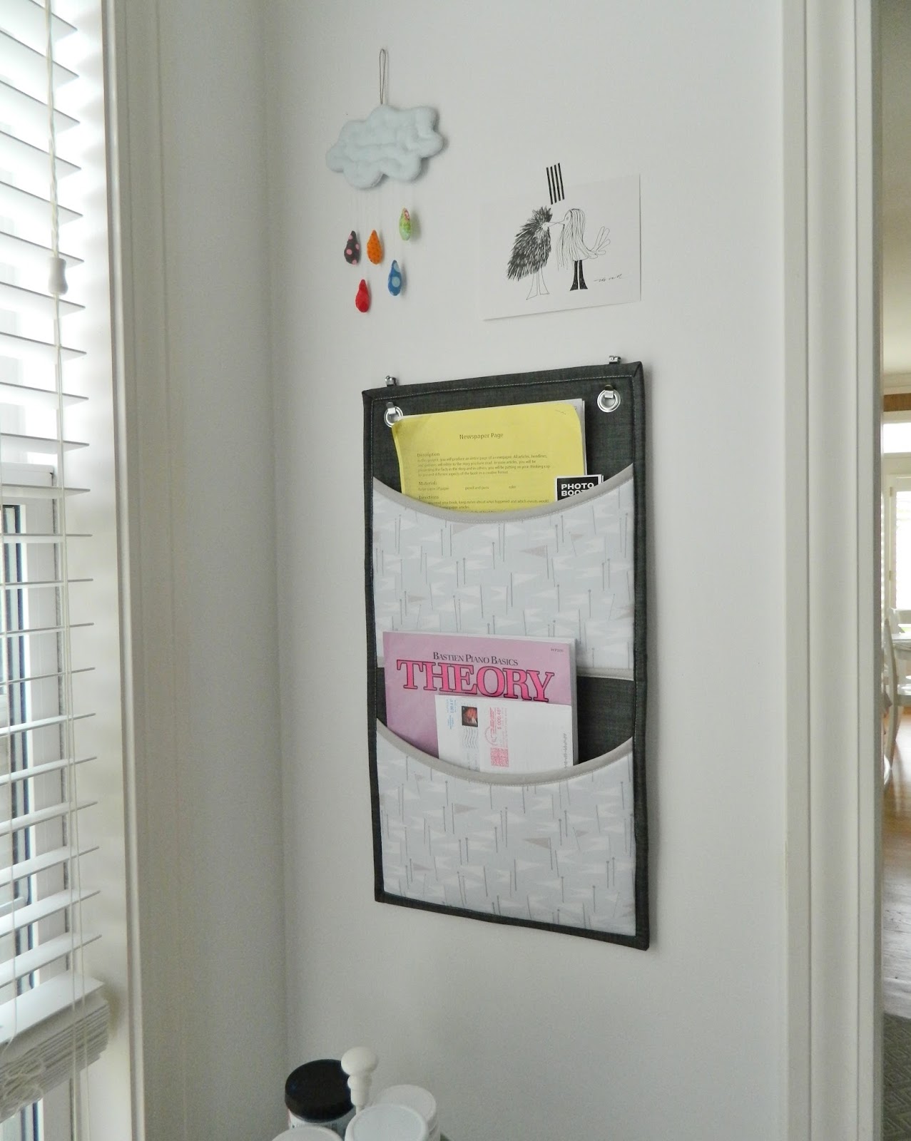 s.o.t.a.k handmade wall pocket organizer {a tutorial}