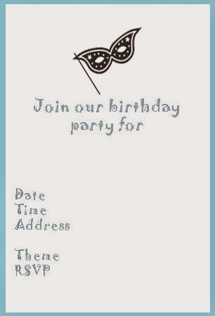 Free Printable Birthday Invitations