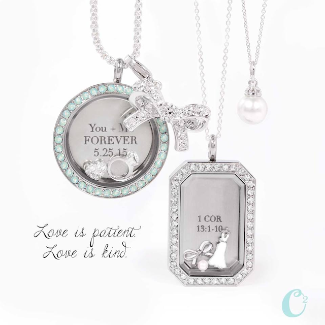 Say I Do to the Origami Owl Bridal Collection at StoriedCharms.com