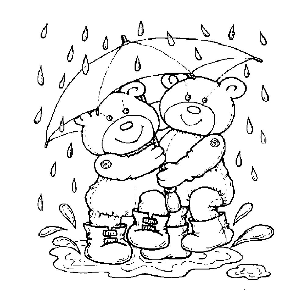 Cinnamon Bear Book Coloring Pages Download Teddy Picture