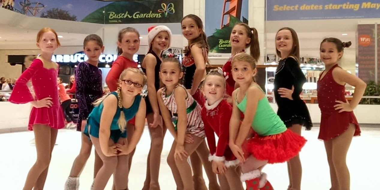 Tampa Bay Skating Academy TBSA Skaters Spend the Holidays Performing