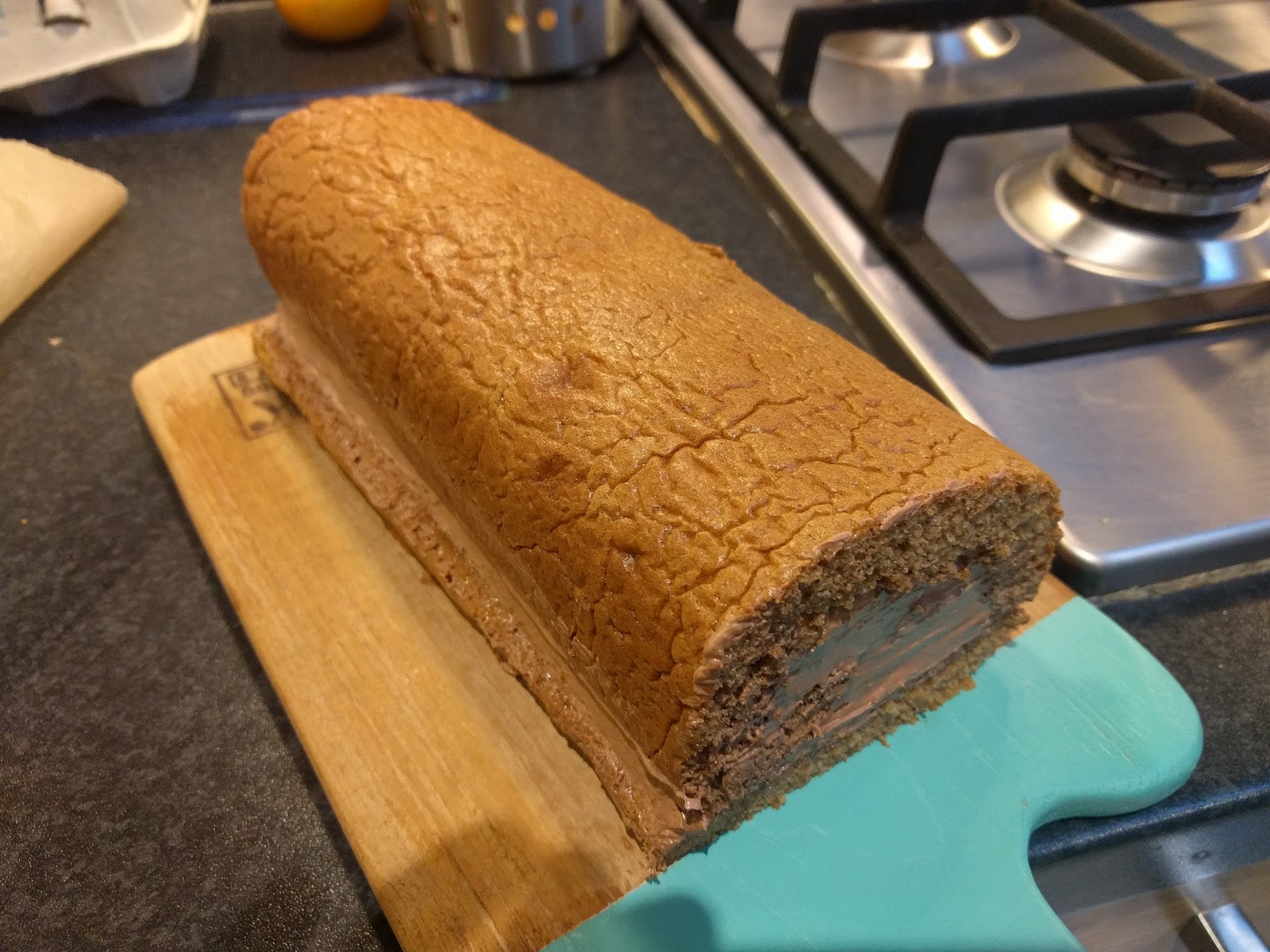 Gingerbread Cake Roulade | VeloBake