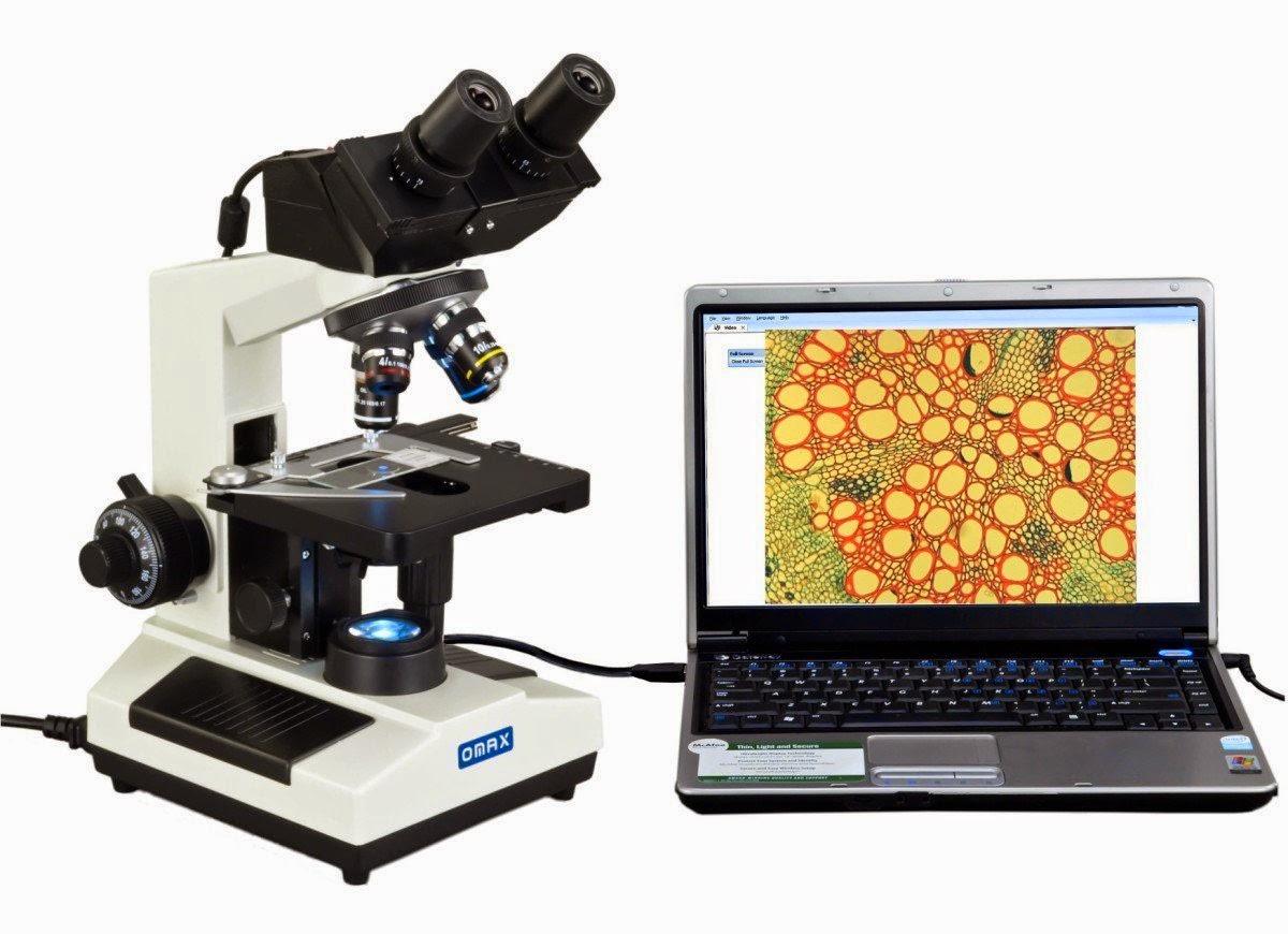 labomed microscopes OMAX LED 40X2000X Digital Binocular Biological