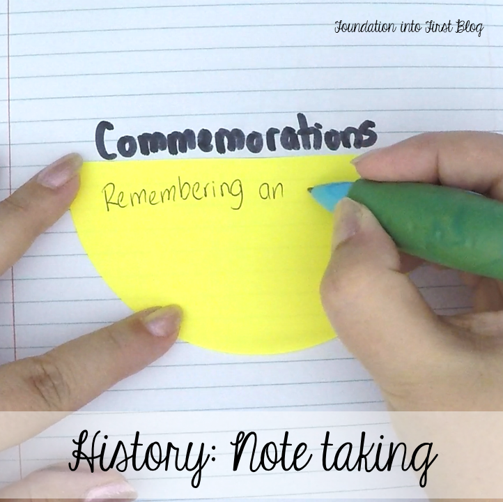 Fun ideas for using Kmart Rainbow Post It Notes in your classroom