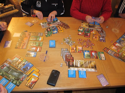 7 Wonders - The cards & player boards