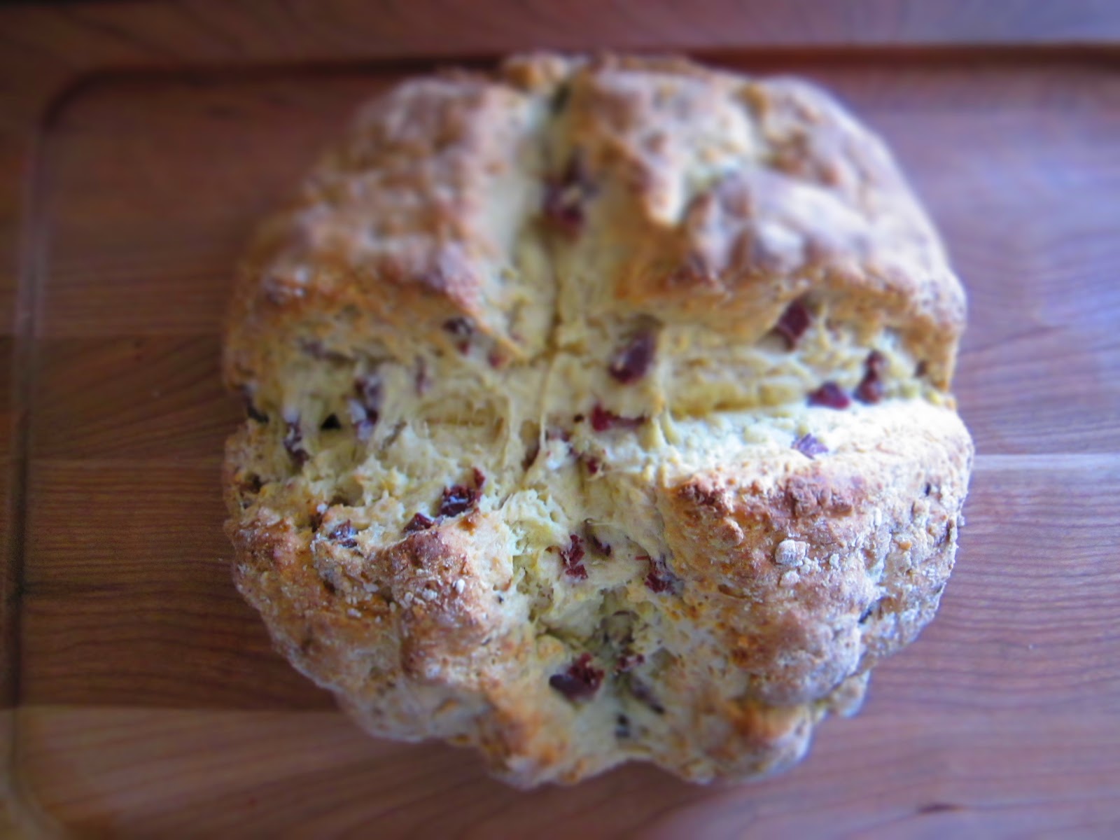 Sunday Snackday Soda Bread with Corned Beef