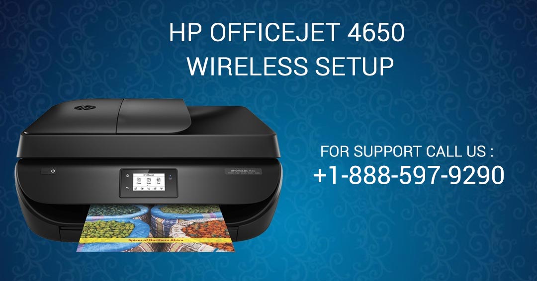 hp 4650 wireless setup
