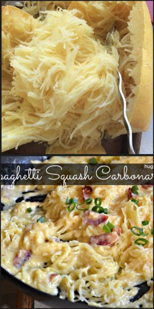 Spaghetti Squash Carbonara