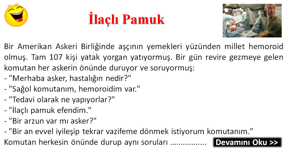 İlaçlı Pamuk Komikler Burada