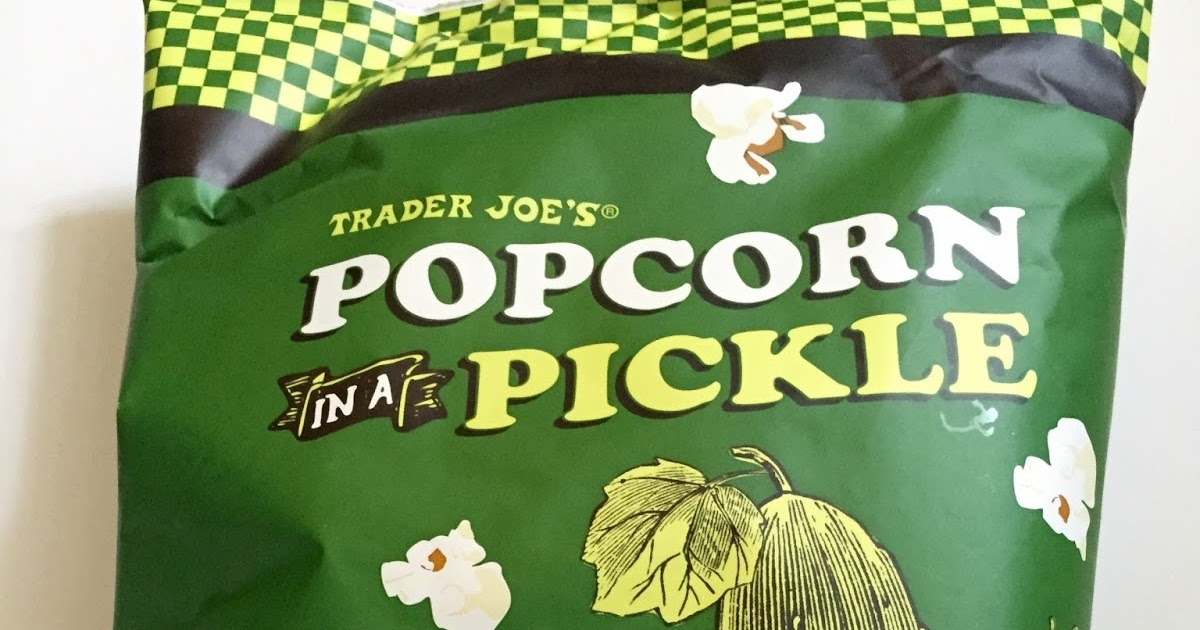 Trader Joe's Popcorn in a Pickle