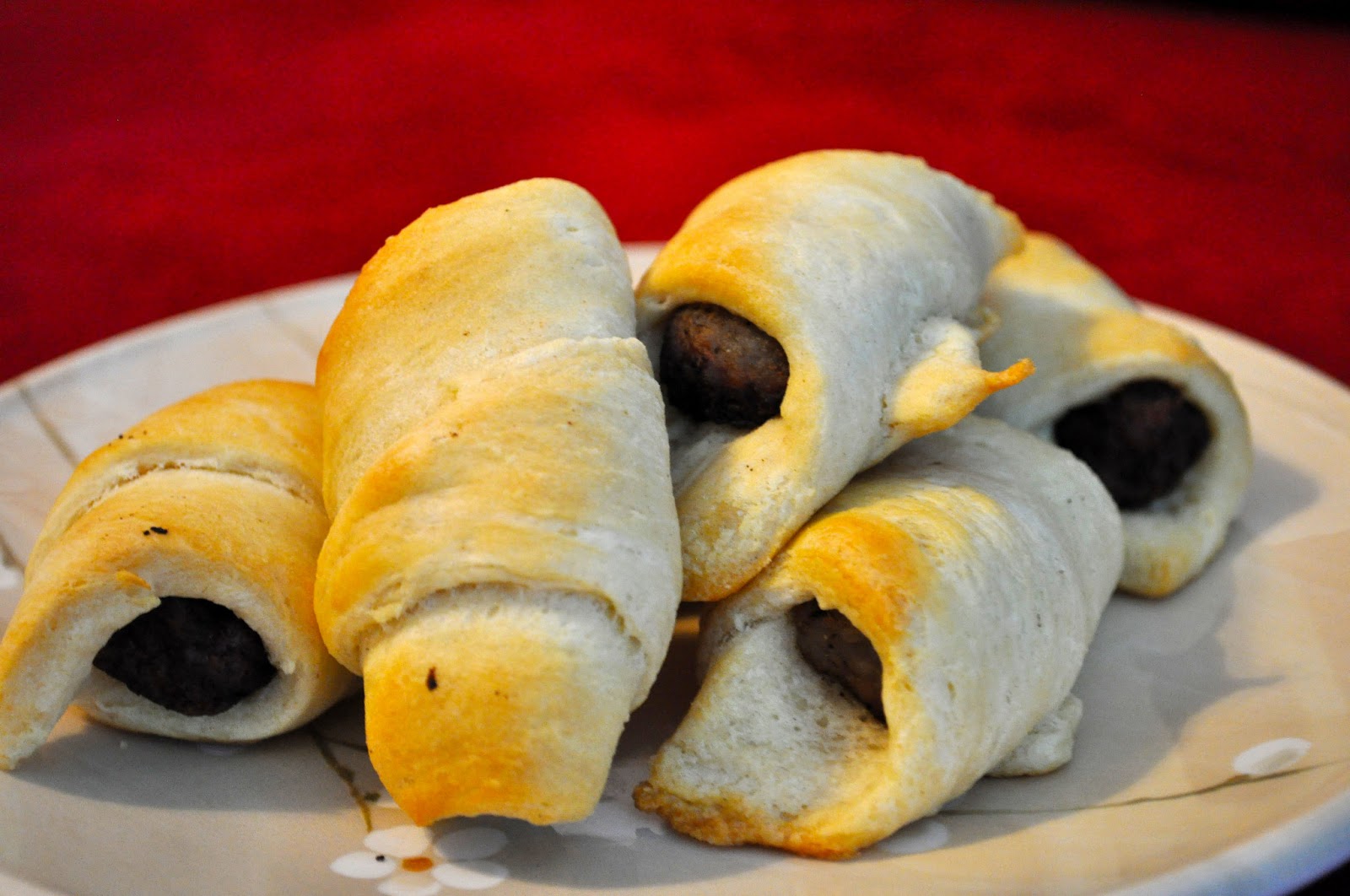 Creative Kitchen Sausage Roll Ups