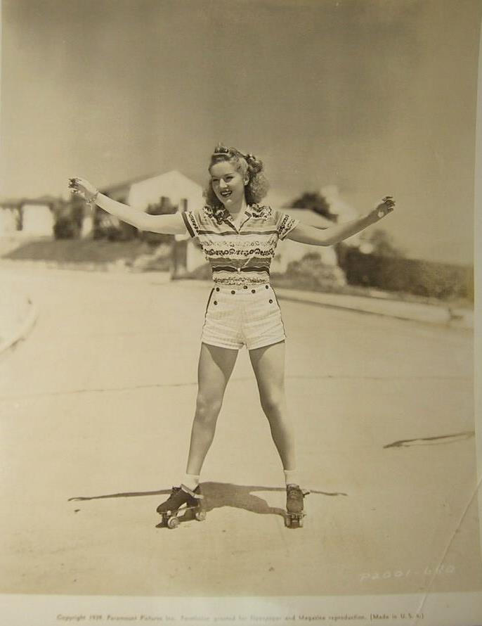 Roller Skating Vintage Photos
