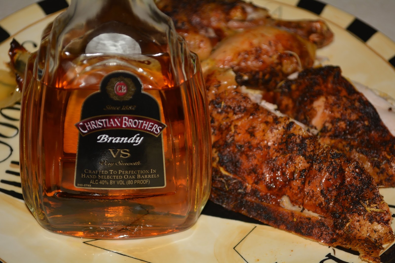 CRISPY ROASTED CHICKEN WITH BRANDY GRAVY! Hugs and Cookies XOXO