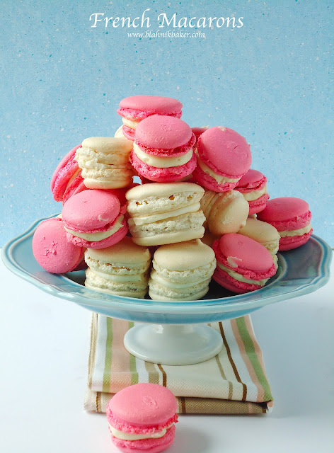 French Macarons - Get the recipe to make these delicate cookies on BlahnikBaker.com