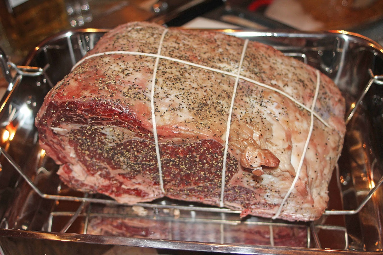 The Grub Files Cooking with Camissonia Roasted Prime Rib with Thyme