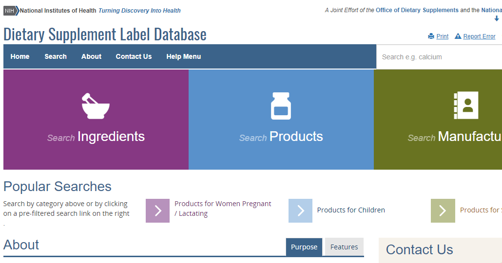 לא מחפשת. מוצאת המשרד (ODS) לשירותך כל מה שרצית לדעת על תוספי תזונה