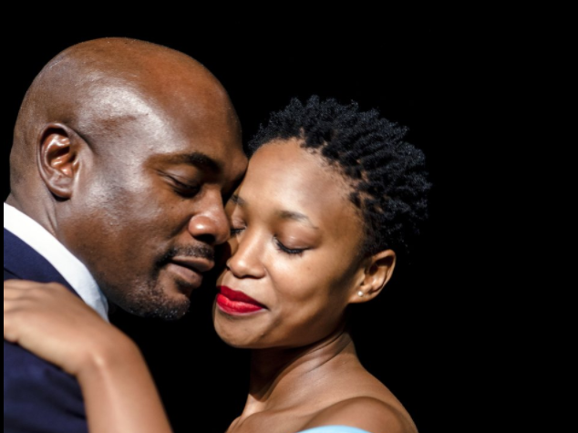 Siyabonga Twala and Zola Nombona act together in The Suit