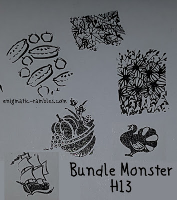 Stamping Plate Review Bundle Monster Holiday Collection H13 BMH13 Stamping-Plate-Review-Bundle-Monster-Holiday-Collection-H13-BMH13