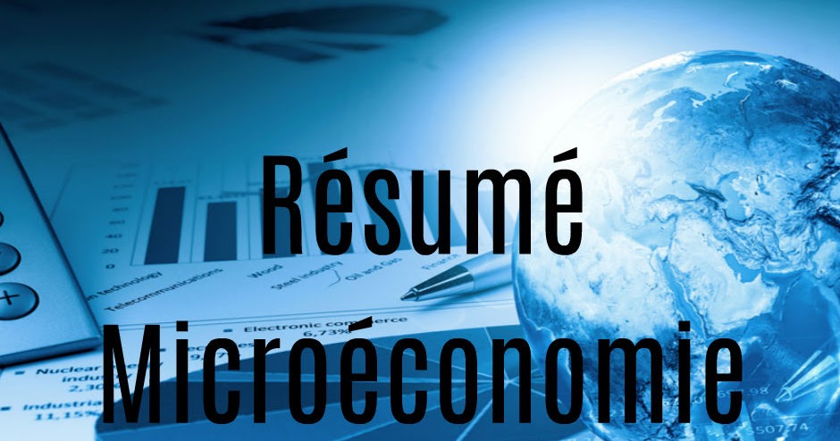 résumé microéconomie sur je suis etudiant