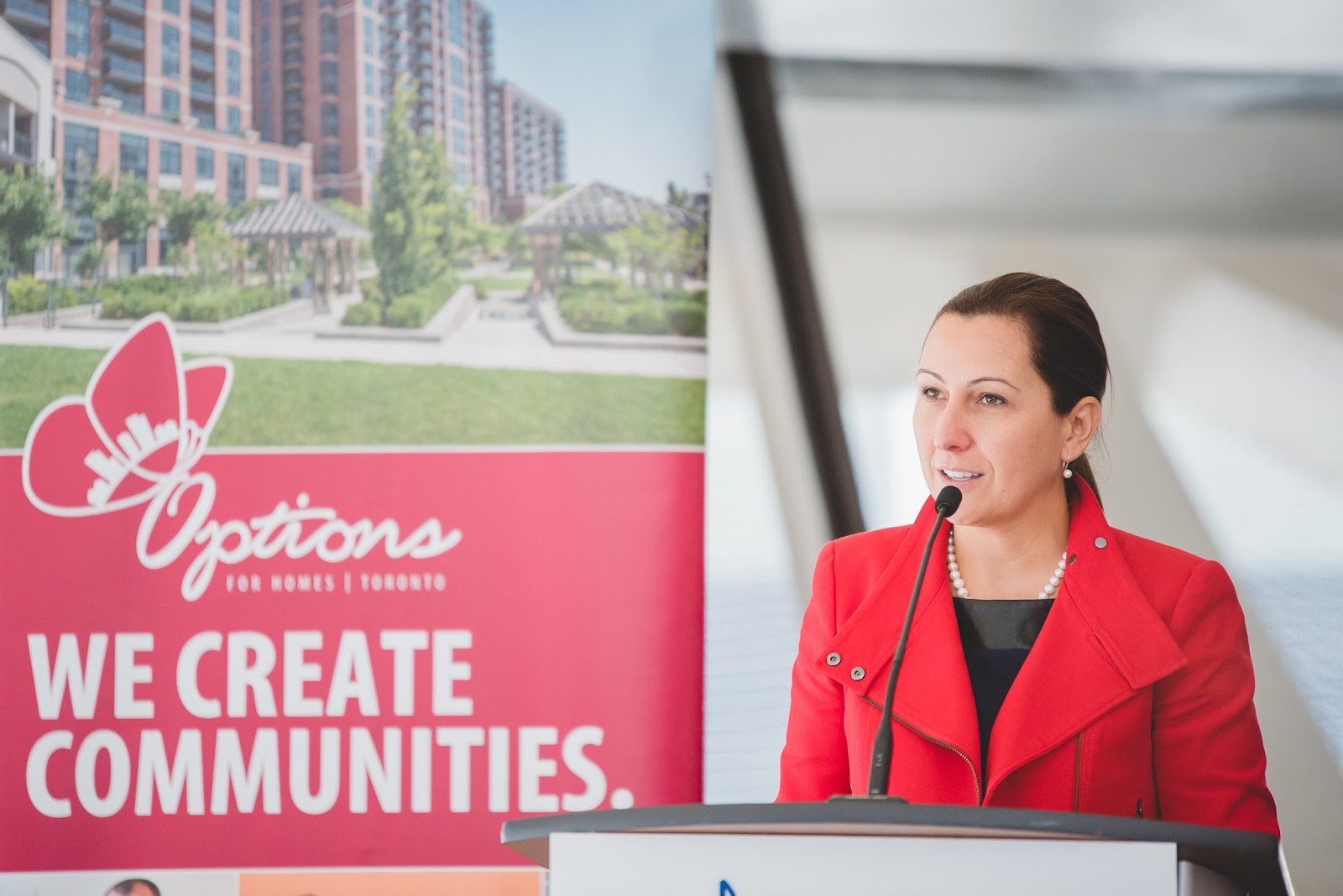 Options Group of Companies Danforth Village Estates Ground Breaking Photos